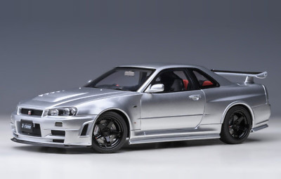 Nissan Skyline GT-R R34 NISMO Z-Tune Z-Tune silver 2005 1:18 AUTOart 77461