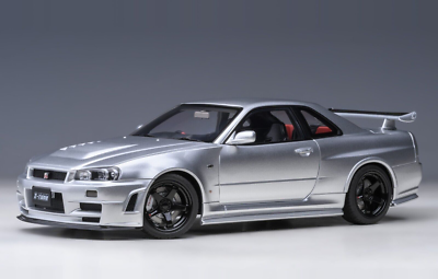 Nissan Skyline GT-R R34 NISMO Z-Tune Z-Tune silver 2005 1:18