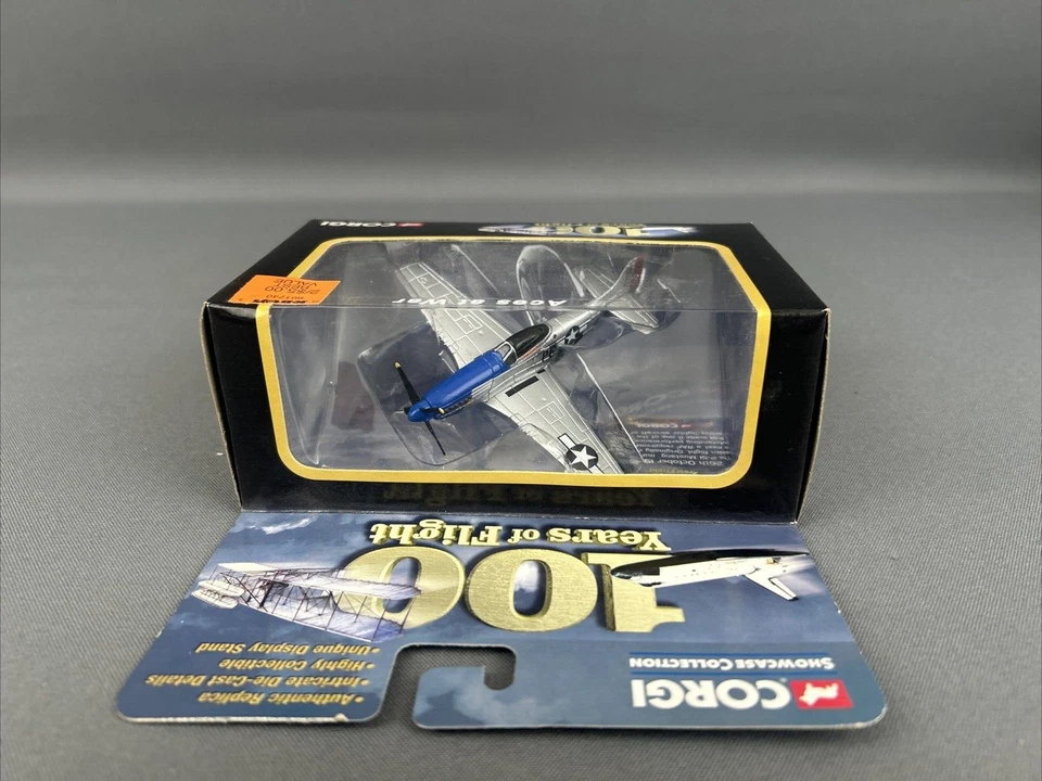 Corgi USAAF North American P-51D Mustang Fighter Aircraft Diecast #CS90091 NIB - Image 4 of 4