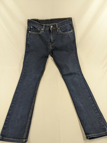 Levis 511 Slim Fit Skinny Jeans Dark Blue Wash Men's 32x32 (32x34 tag) EUC  | eBay