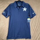 Nike NFL Dallas Cowboys On Field Apparel Mens Size Small Polo Shirt New With Tag