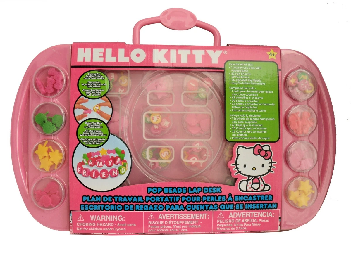 Hello Kitty Beads for Jewelry Making Bracelets - Pop Beads Lap