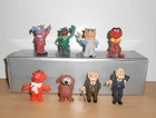 Complete Set MUPPET SHOW PVC Figure Figurine Toy Jim Henson Muppets MAIA BORGES