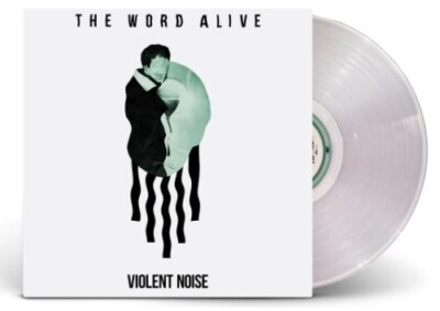 THE WORD ALIVE Violent Noise SEALED Clear Vinyl LP (2018) motionless in white