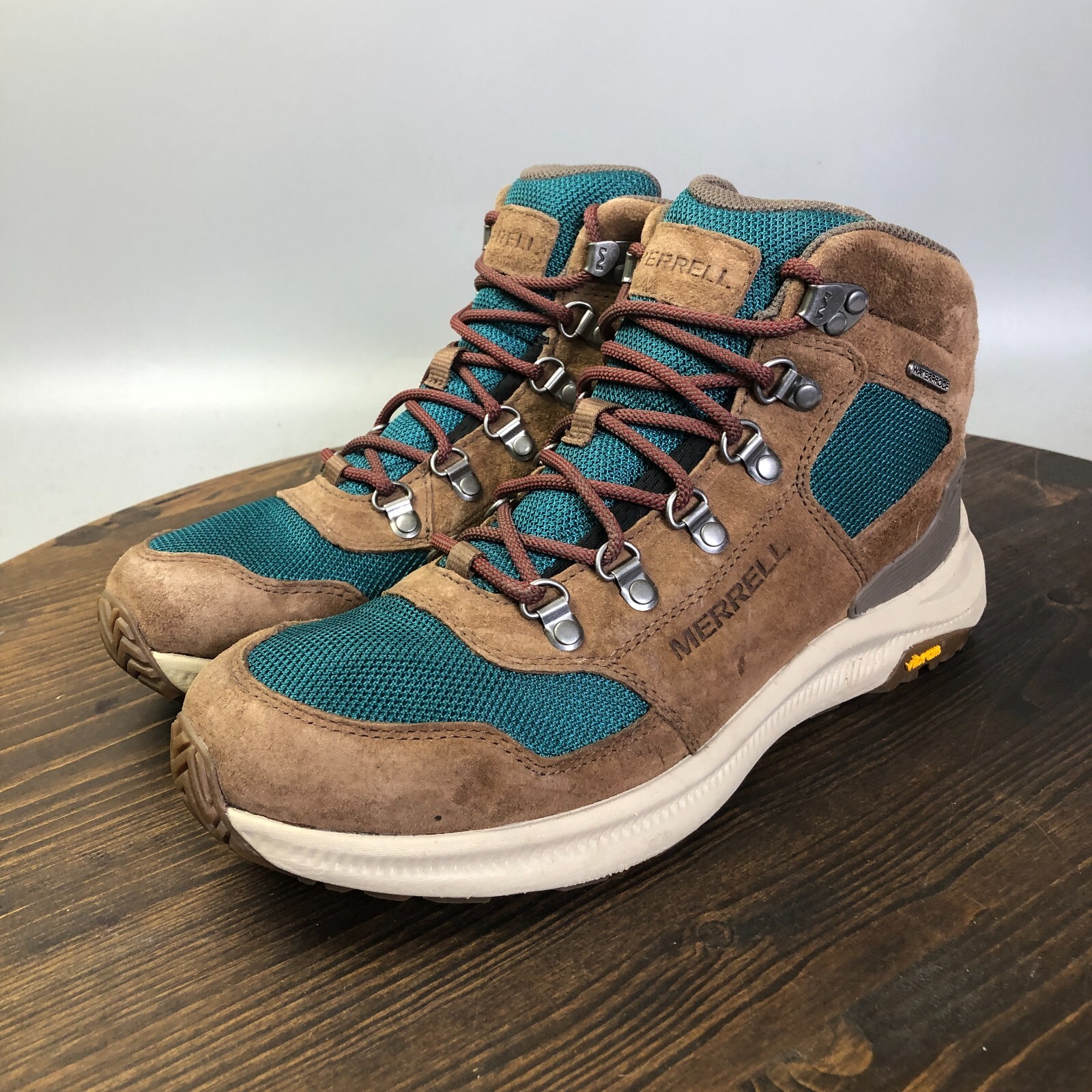 Scarpe scarponi da trekking Merrell Ontario 85 da donna marroni taglia 9 5