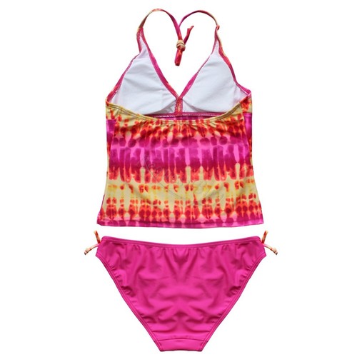 Toddler Girls Tankini Set Swimsuit Kids 2pcs Bathing Suit Tops+Bottoms