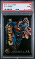 1995 SKYBOX DC LEGENDS  SUPERMAN #1 PSA 9