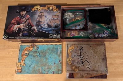 Green Feet Games Board Game Pirate Republic Boxed VG condition