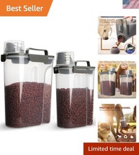 Dog Food Storage Container, 5-7 Lbs Airtight Pet Food Container, Cat Food Con...