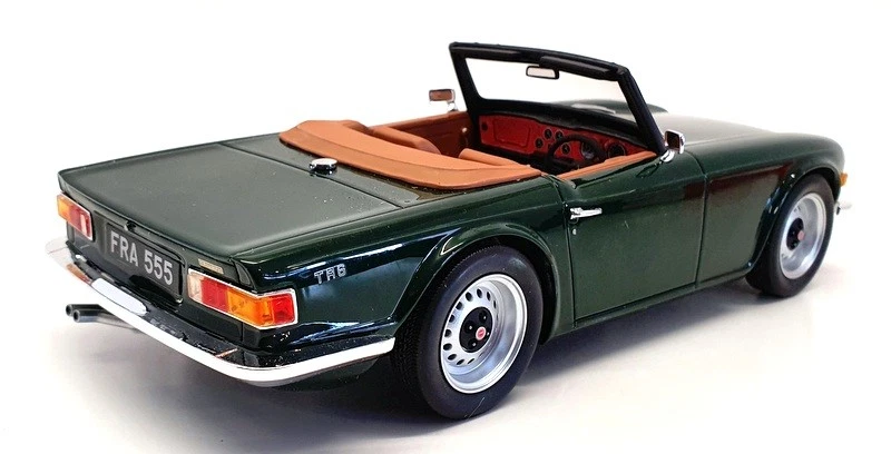LS Collectibles масштаб 1:18 смола - LS002A Triumph TR6 открытый родстер гоночный зеленый - Изображение 2 из 4