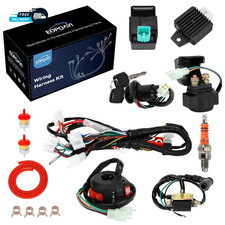 Electric Wiring Harness Kit Compatible with Taotao Coolster 110Cc