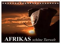 Afrikas SchöNe Tierwelt (Tischkalender 2027 DIN A5 Quer), Calvendo Monatskalende