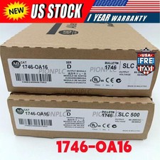 New Factory Sealed AB 1746-OA16 SER D SLC 500 Output Module 1746OA16