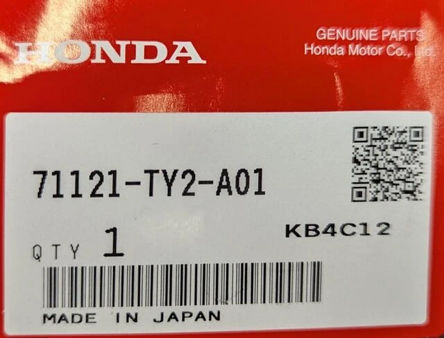 Rejilla delantera genuina Acura RLX 71121-TY2-A01 Foto 4 de 4