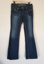 Ariat Ruby Women's Low Rise Bootcut Thick Stitch Jeans Size 29R 30x33