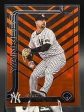 2025 Topps Update Series Mark Leiter Jr. #US173 Holiday Orange & Black Foil