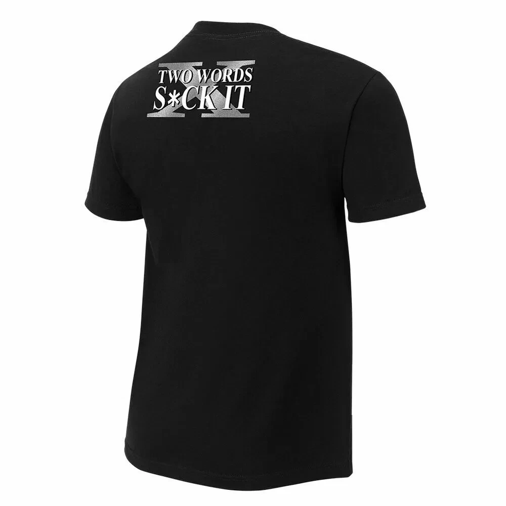 Wrestling Entertainment D-GENERATION X “TWO WORDS” BLACK T-SHIRT ALL SIZES
