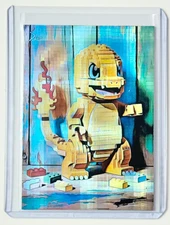 Charmander Limited Edition Artist Signed "The Minifig" Refractor Card 1/1