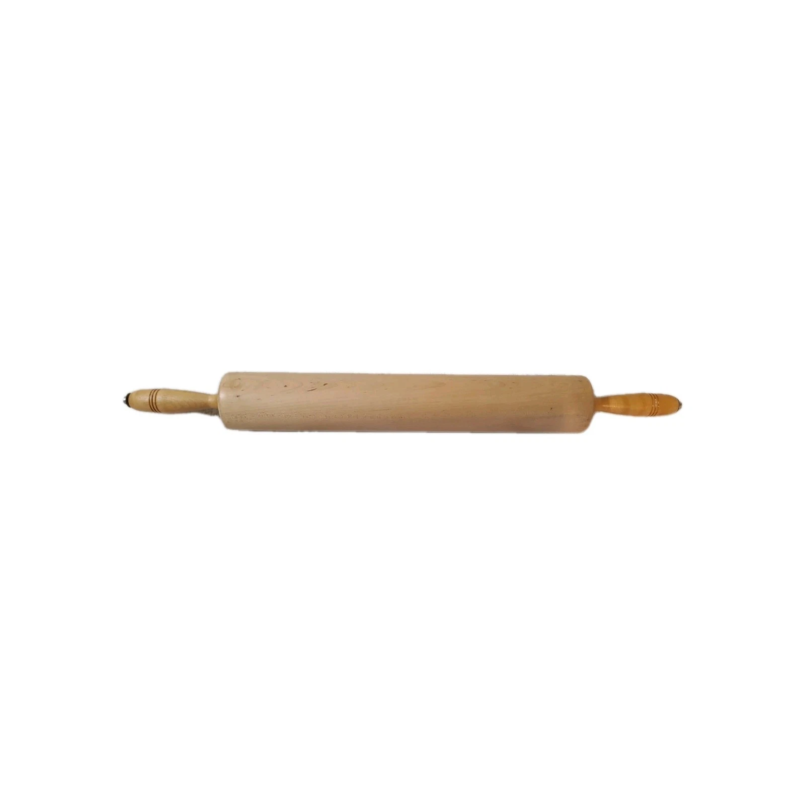 Vintage 27" THORPE Rolling Pin Co Maple Wood Hamdan Conn USA Kitchen