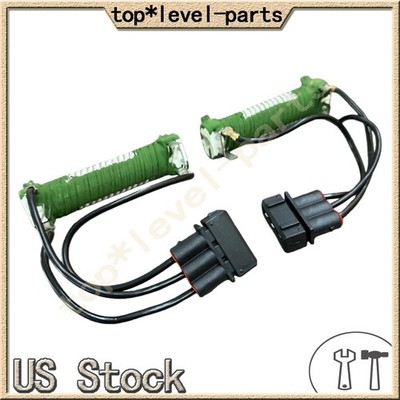 2x Blower Regulator Resistor Fits VW T4 Transporter IV Seat Alhambra 1992-10 USA