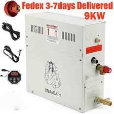 9KW Steam Generator Home SPA ST-135M Controller Overheat Protection Sauna Bath