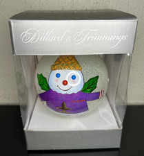 2011 MR. BINGLE LSU Glass ORNAMENT Maison Blanche DILLARD'S New Orleans NWT BOX
