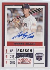 2017 Panini Elite Extra Edition USA Baseball Johnny Aiello #USAT-JA Auto 0w8