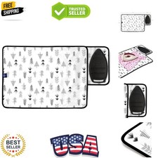 Ironing Mat/Pad Small 28"x20" with 3mm Padding  Silicone Iron Rest for Steam...