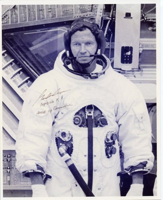Astronaut Archives offers  Gordon Cooper signed Apollo 10  wss glossy  REDUCED