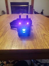 RARE MINECRAFT HEADLIGHT LIGHTS AND SOUNDS PERFECT CONDITION FREE SHIPPING