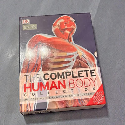 #ad The Complete Human Body Collection SEALED 3 Book Anatomy Set Nurse Doctor Gift $59.97