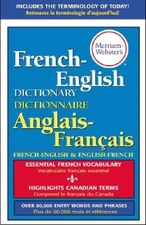 Merriam-Webster's French-English Dictionary - Hardcover - ACCEPTABLE