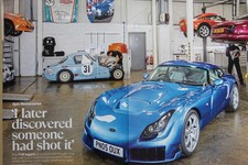 Original CC 2025 extracted mag article: TVR SAGARIS prototype Epic Restoration
