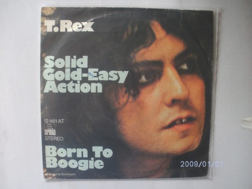7" Single - T.Rex - Solid Gold - Easy Action / Born to Boogie