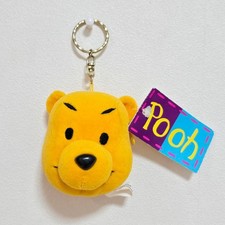 Disney Winnie the Pooh Retro Cara Enojada Estuche de Peluche Dije, Pooh