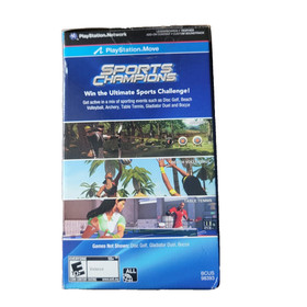 PS3 Playstation Move Bundle Medieval Moves Sports Champions Sealed Games