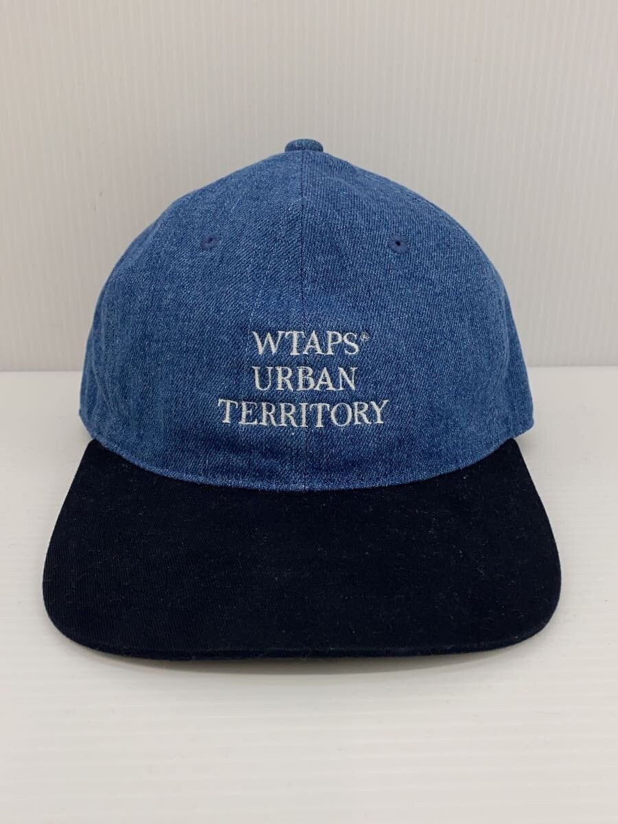 WTAPS Cap Cotton IDG Men's 221HCDT-HT07 Denim Switching Hat WTAPS Cap Cotton IDG Men's 221HCDT-HT07 Denim Switching Hat