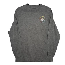 Local Motion Hawaii Ho Brah Shaka Hand Graphic Long Sleeve T-Shirt Men's Medium