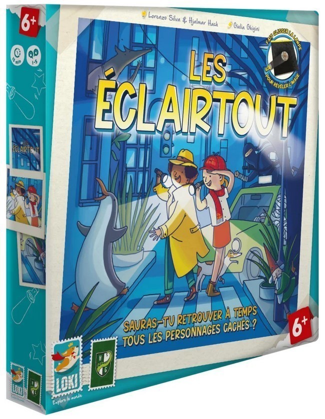 Jeux de société Les Éclairtout - Édition Famille en bois pour 2 à 4 joueurs