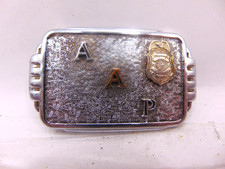 Vintage Stadler Mfg Co Iinglewood, CA Union Made Belt Buckle Badge With Eagle