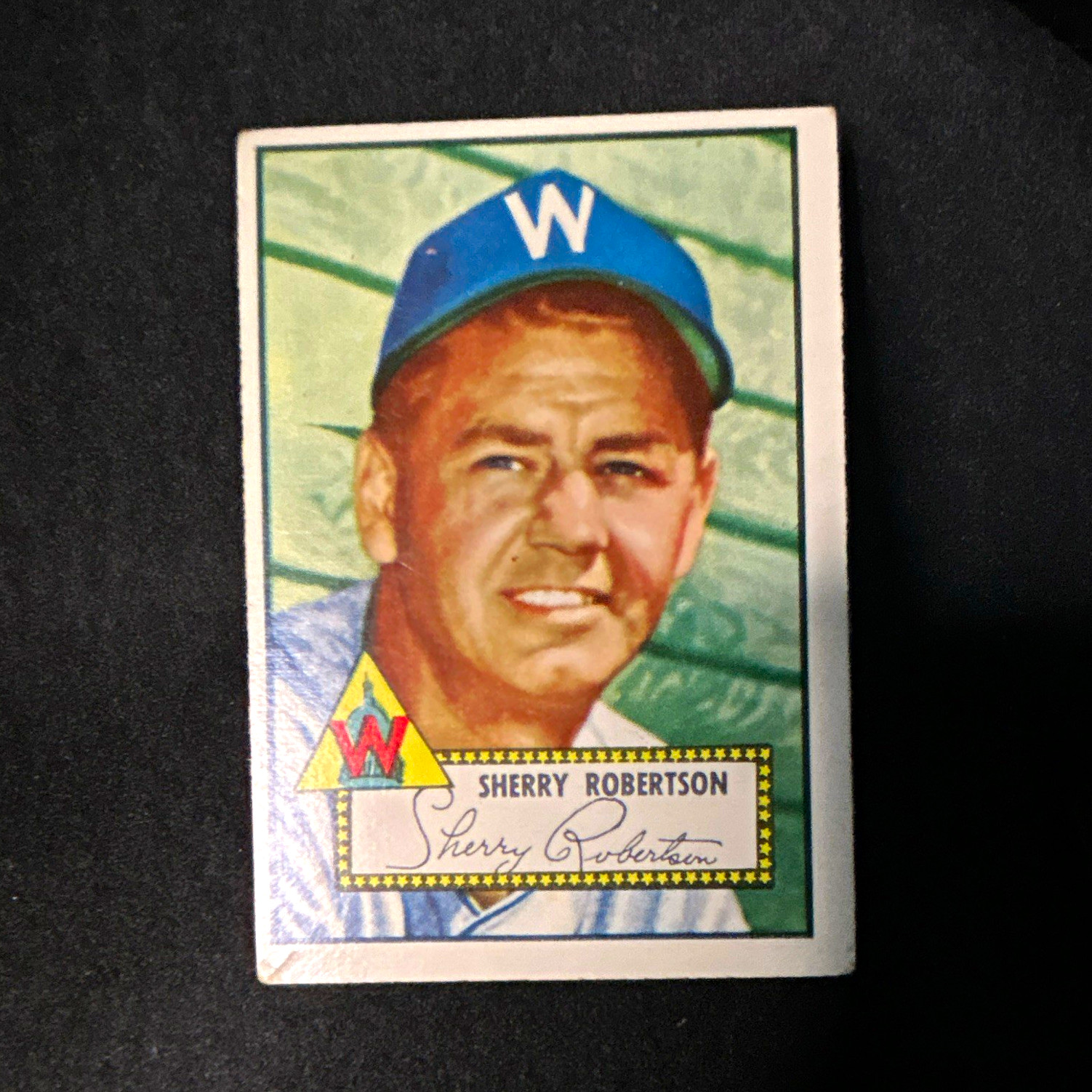 Sherry Robertson #245 Baseball Cards 1952 Topps trading card — raw and PSA graded price guide