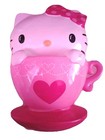 Vintage Sanrio Hello Kitty Piggy Bank Cat Fortune Ceramic Coin Bank — photo 3