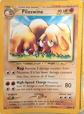 Piloswine #36 Prices | Pokemon Neo Revelation | Pokemon Cards