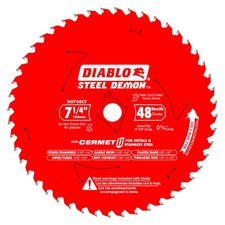 Diablo Steel Demon Cermet Ii Saw Blade - 7-14 Diameter 48 One Size Multi