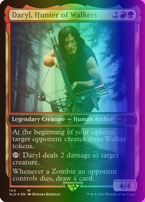 MTG Daryl, Hunter of Walkers (144/3004) Secret Lair Drop Series LP