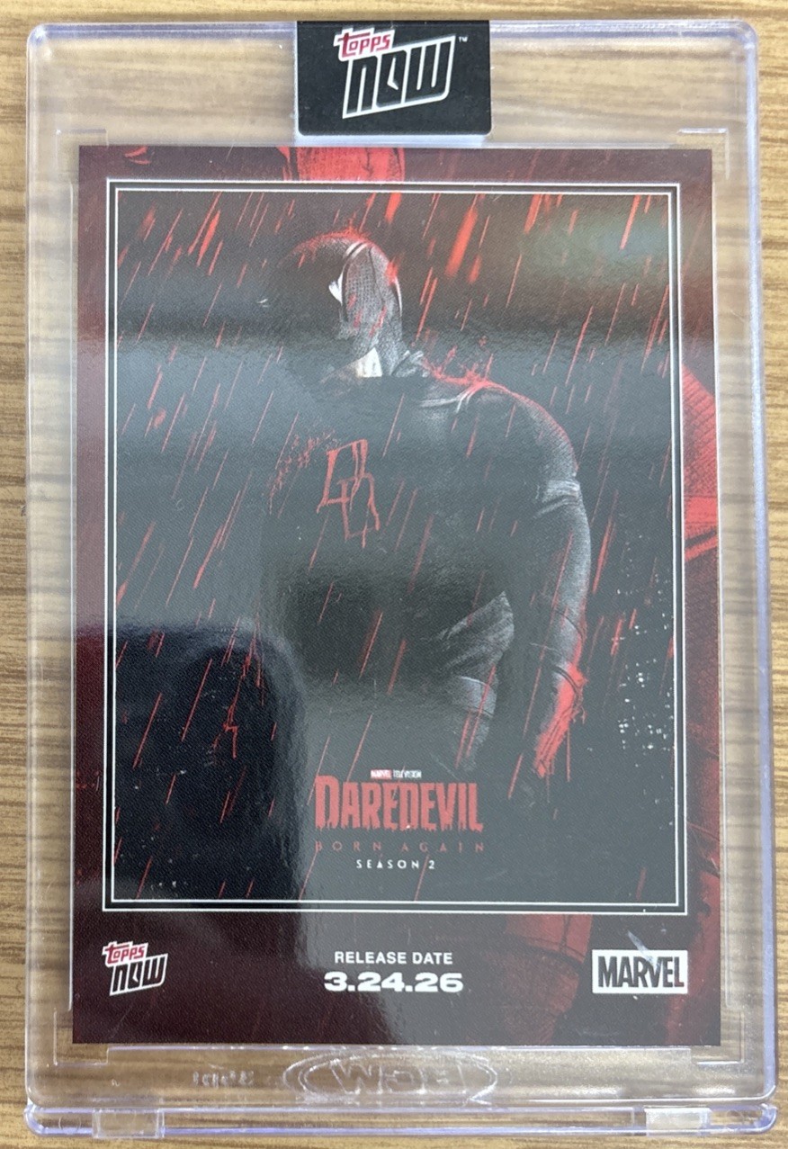 2026 Topps Now Daredevil Born Again Season 2 #DDS2