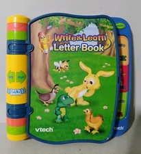 Vtech Write  Learn Letter Book Electronic Talking Toy WORKS