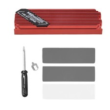 3X Ultrathin M.2 SSD Heat Sink M2 2280 Solid State Hard Disk Aluminum8755