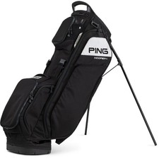 PING HOOFER 14 STAND BAG BLACK/WHITE
