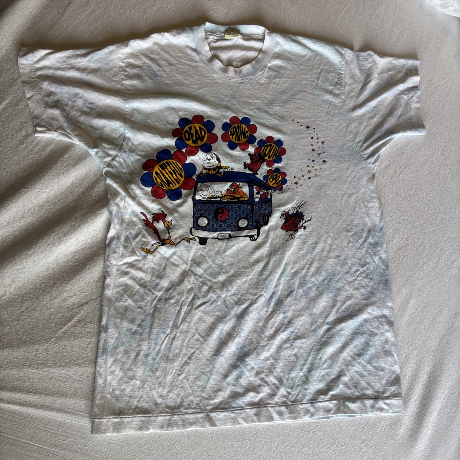 Vintage Grateful Dead Spring Tour 1994 XL Tie Dye Shirt Screen Stars